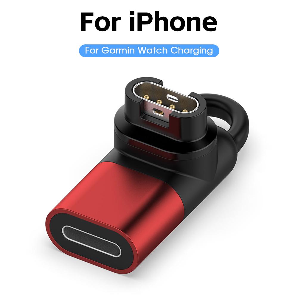 Charging Cable for Garmin Fenix 7/7S/7X/6/6S Forerunner 745 Venu Instinct Micro USB Type C IOS Watch Charger Adapter Converter