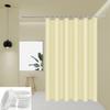 White Shower Curtain Solid Color Bath Curtain Lightweight Bathroom Curtain  Bathtub