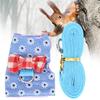 Small Animal Pet Leash Harness Set Breathable Chest Strap Traction Rope for Bunny Hamster Guinea PigXS
