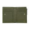 Gucci Logo Classic Braid Embossed Grained Leather Wallet Regular Men's Dark Green