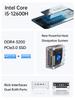 MINISFORUM Seria Venus NAB6Lite Mini PC Intel Core 16GB 512GB SSD PCIe Windows 11 Pro Mini PC 6 Bluetooth 2x2500Mbps LAN și 2 HDMI 2 Porturi pentru
