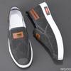 Men's comfortable summer Flats Casual lightweight lazy shoes Fashion trendy canvas shoes Soft soled anti slip work flat Homme