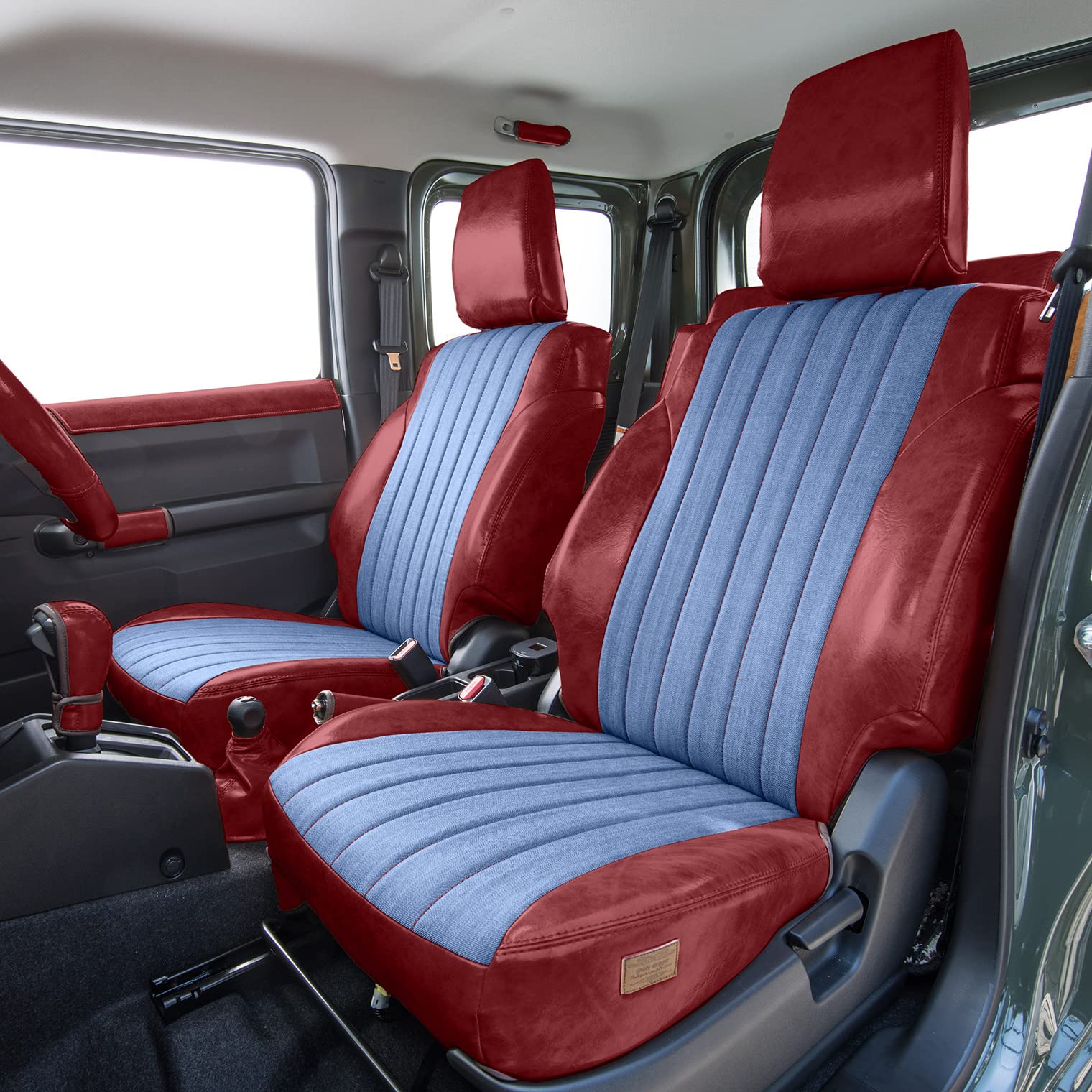 

Чохол для сидіння Grace Antique Denim Denim X Bordeaux GR86 ZN8 Тільки T860A-AQDN-BO