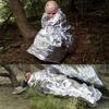 210x130cm Portable Outdoor Emergency Survival 2-Side Thermal Blanket Camp Supply