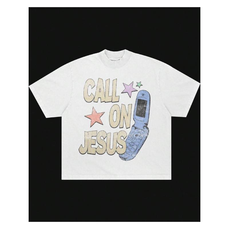 Fun Street Don t Call Men s T-shirt Summer Casual Fashion Men s and Women s Same Y2K T-shirt S
