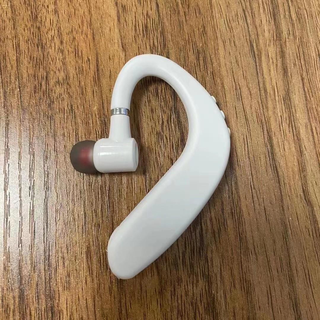 

S109 Bluetooth Earphones - Comfortable Single Ear Hook, Long Battery Life, Wearable on Both Ears. No Accessories білий