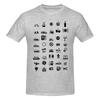 Travel Icon 100 Cotton Tshirt Unisexs T Shirts Unisex Round Neck Short Sleeve S6xl