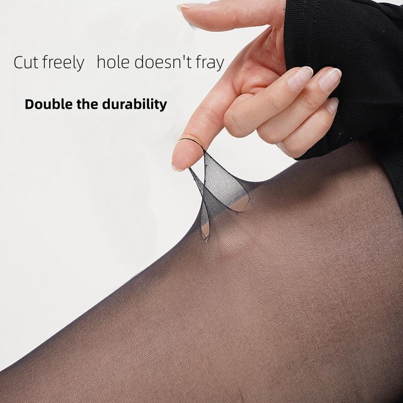 WJN Women's Eco-Friendly Quick Dry BreathableThin Sexy Polyester Over-the-Knee Tights Anti-Pilling Skin-Friendly Stockings
