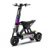 OOTD T30 Three-wheeled electric scooter, dual 1600W motors, 60V 31.2Ah battery, 13-inch off-road tires, maximum load capacity 200kg