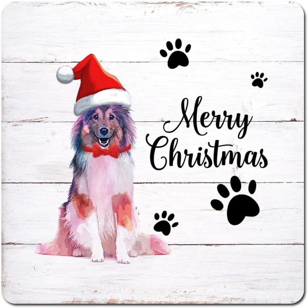 Christmas Metal Wall Art for Home Living Room Kitchen Decor