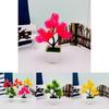 Pine Bonsai Garden Ornament With Faux Tree For Home Decor And Hotel Lobby