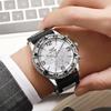 Fashion Large Dial Men's Watch Casual Silicone Band Men Sports Quartz Watches Reloj Hombre