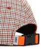 Eondeokeonteulol Check Pattern Ball Cap Pop Hound / Authentic Bb / Orange Check