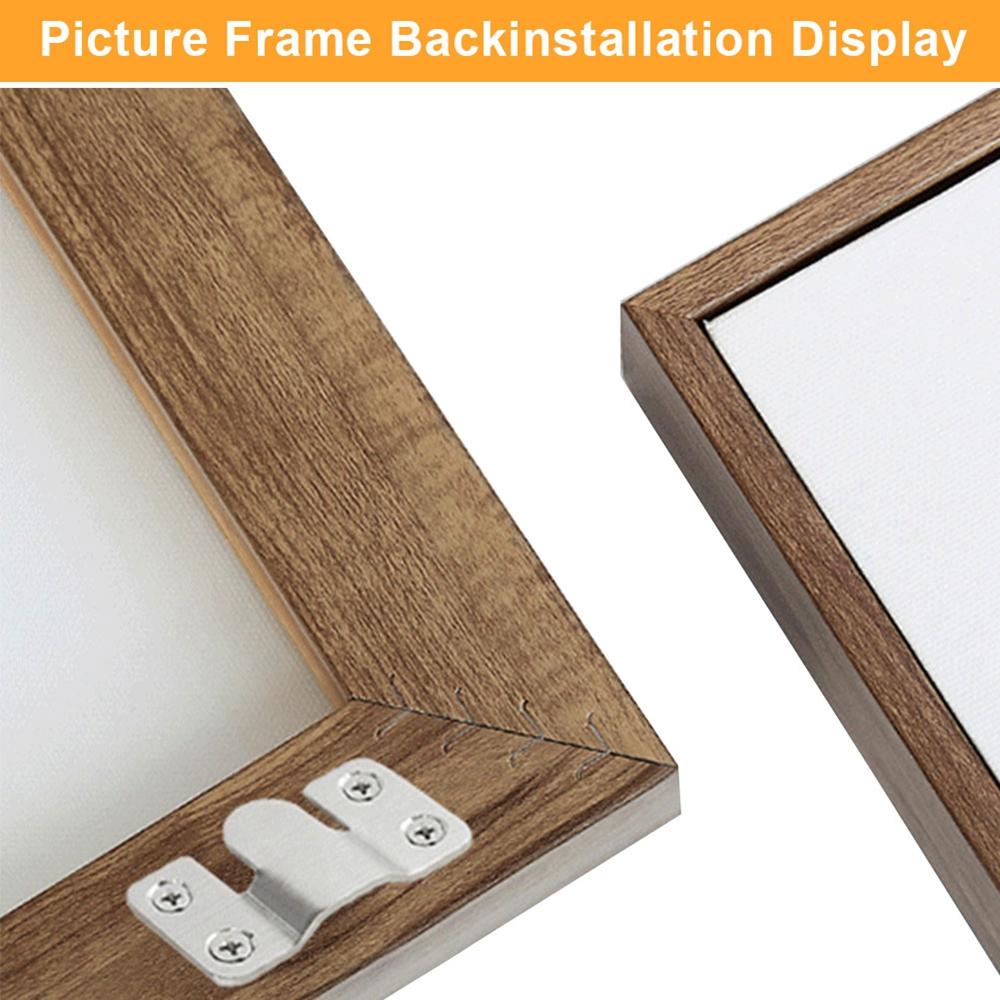 Art 20pcs Gallery Interlocking Z Clip Photo Frame Hook Picture Hanger Wall Decor Display Bracket