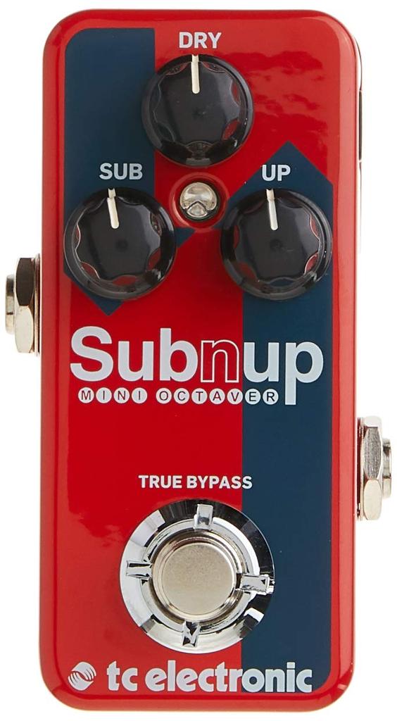 TC Electronic Octaver Pedal SUB 'N' UP Mini Black