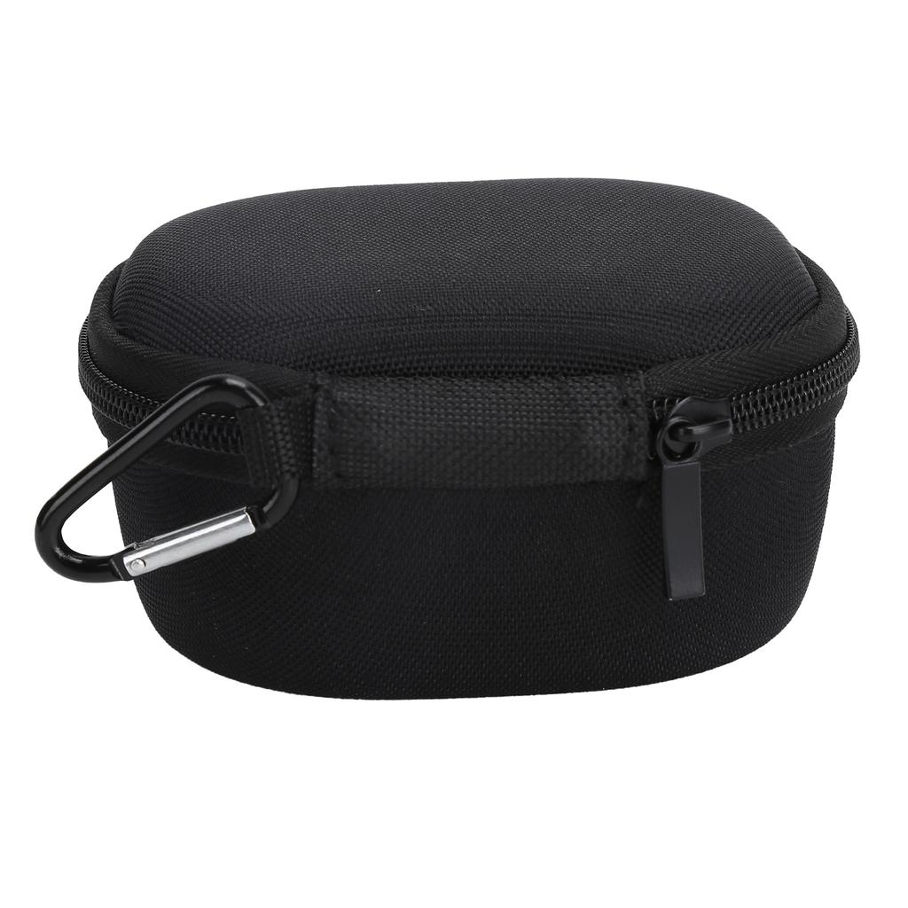 Nylon Hartschalen-Tragetasche für iPhone 12 Magsafe Magnetisches Schnelles Kabelloses Ladegerät AufbewahrungstascheSchwarz