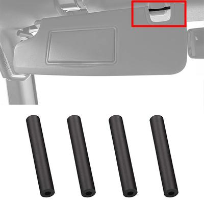 4PCS Sun Visor Repair Kit With O-ring Lube For Jeep Wrangler JK JKU 2007-2017 Repair Tubes Left & Right Side Sunvisor