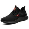 HUIZUMEI Men's Anti-Smash Puncture-Proof Safety Shoes