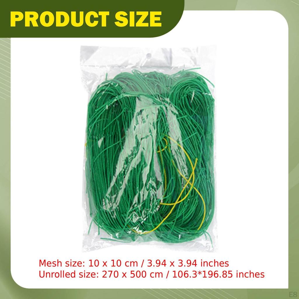 Trellis Netting Heavy Duty Garden Square Mesh for Vine Horticulture Cucumber