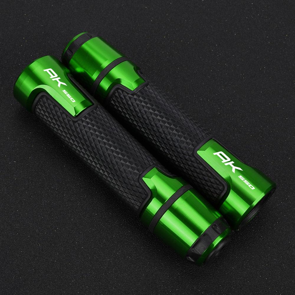 For KYMCO AK 550 2017-2026 AK550 2026 2026 2026 2026  Motorcycle Accessories Non Slip Handlebar Grip Throttle CNC Hand Bar Grips