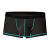 Herren Boxershorts Sommer Patchwork Farbe U-Konvex Eis Seide Dünn Boxer Briefs