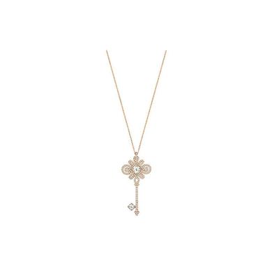 Swarovski Madingas tradicinis laimingas mazgas raktų spynos karoliai moterims 5194405