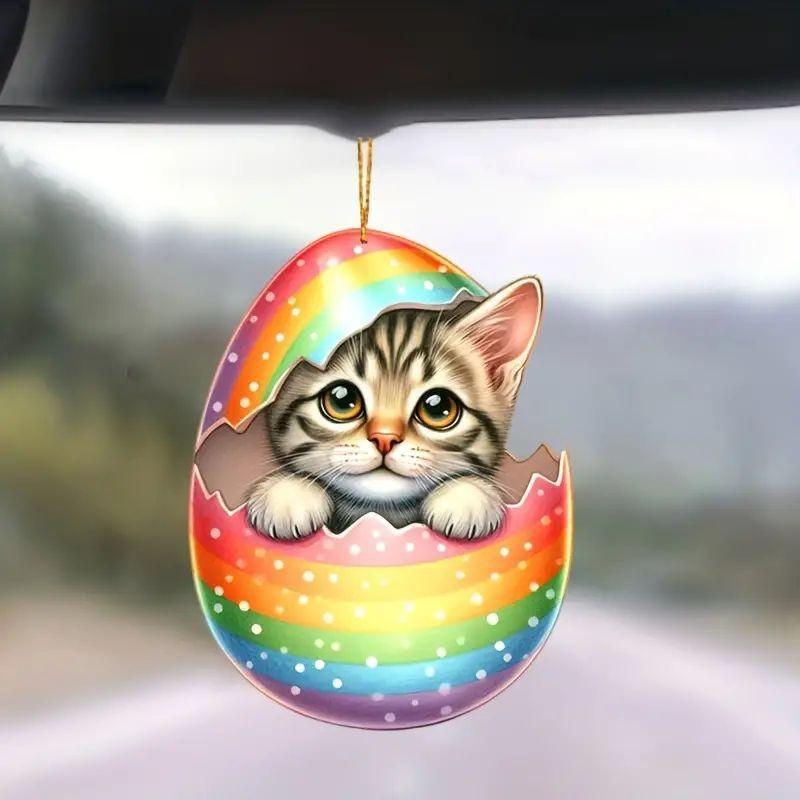 Fun Dragon Cartoon Acrylic Car Hanging Accessory For Festive Decor Halloween