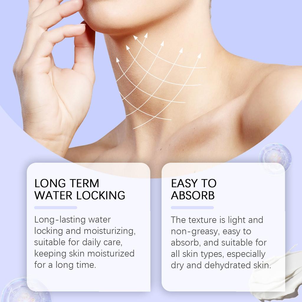 Ouhoe Neck Cream Moisturizing Firming Hydrating Refreshing Skin Care 50g Export Only