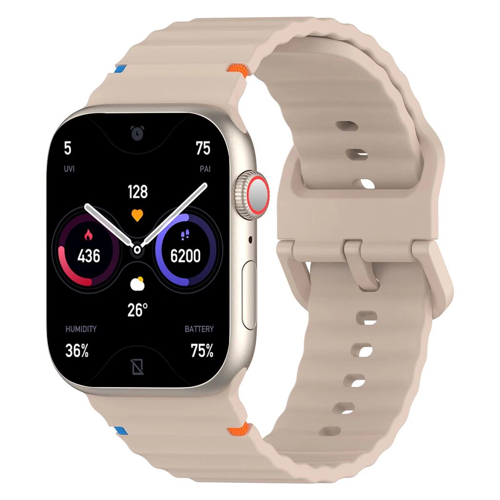 Silikonarmband für Apple Watch Ultra Band 49mm 46mm 45mm 42mm 44mm 40mm 41mm Armband Gürtel iWatch Serie 10 9 8 6 7 5 SE