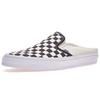 Vans Classic Slip-On Mule Checkerboard - Black Unisex Sneakers White VN0004KTEO1