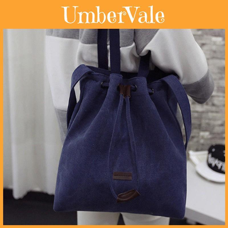Elegant Women's Canvas Black Handbag With Adjustable Shoulder Strap And Soft Handle