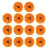  15 Pcs Wool Felt Pumpkin Pumpkins Gold Tinsel Garland Pendent Outdoor Christmas Hanging Ornament Autumnal Decoration
