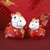 2026 Year of the Horse Zodiac Money Box: Wealth and Prosperity Desktop Ornament
