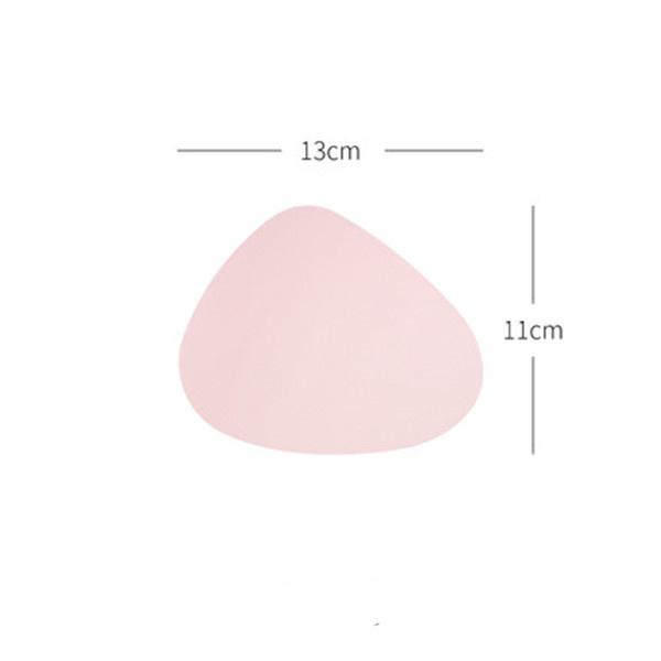 

Овальный коврик для подставки из искусственной кожи, водостойкая теплоизоляционная подставка, держатель для горячих напитков, украшение для рабочего стола, шикарная подставка для столовых приборов розовый