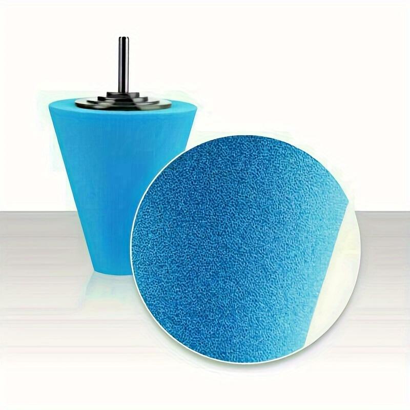 5PCS Sponge Polishing Pads Cone Ball Shape Car Detailing Buffing Wheel Drill Polisher Foam Pad Set