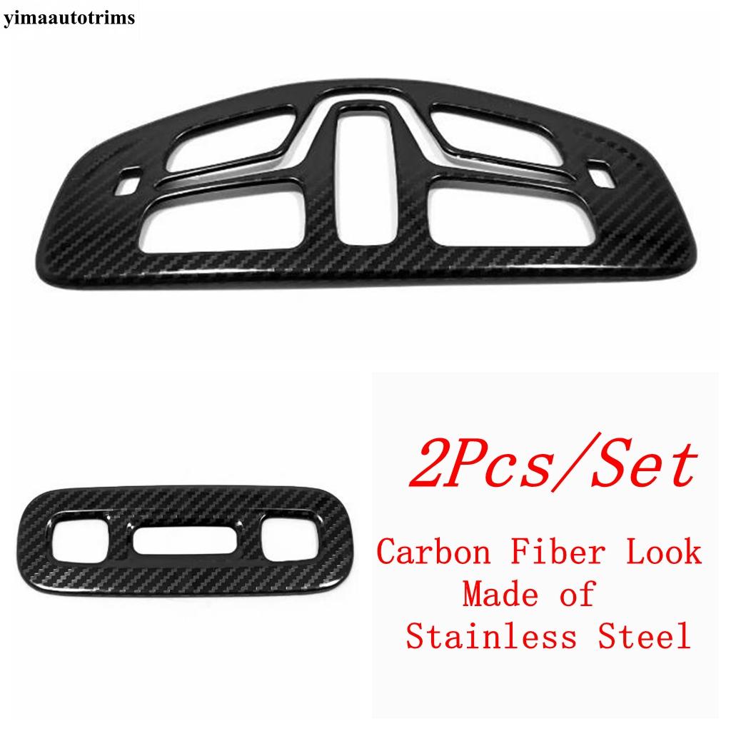 For GAC Trumpchi Empow - 2025 Interior Accessories Roof Reading Lamps Lights Frame Decoration Cover Trim Stainless Steel