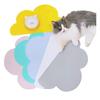 Silikon-Futtermatte für Hunde und Katzen, Futternapf, Futterunterlage, antihaftbeschichtet, wasserdicht, Futterunterlage für Tiere, Futtertablett für Welpen, Wasserkissen, Tischset