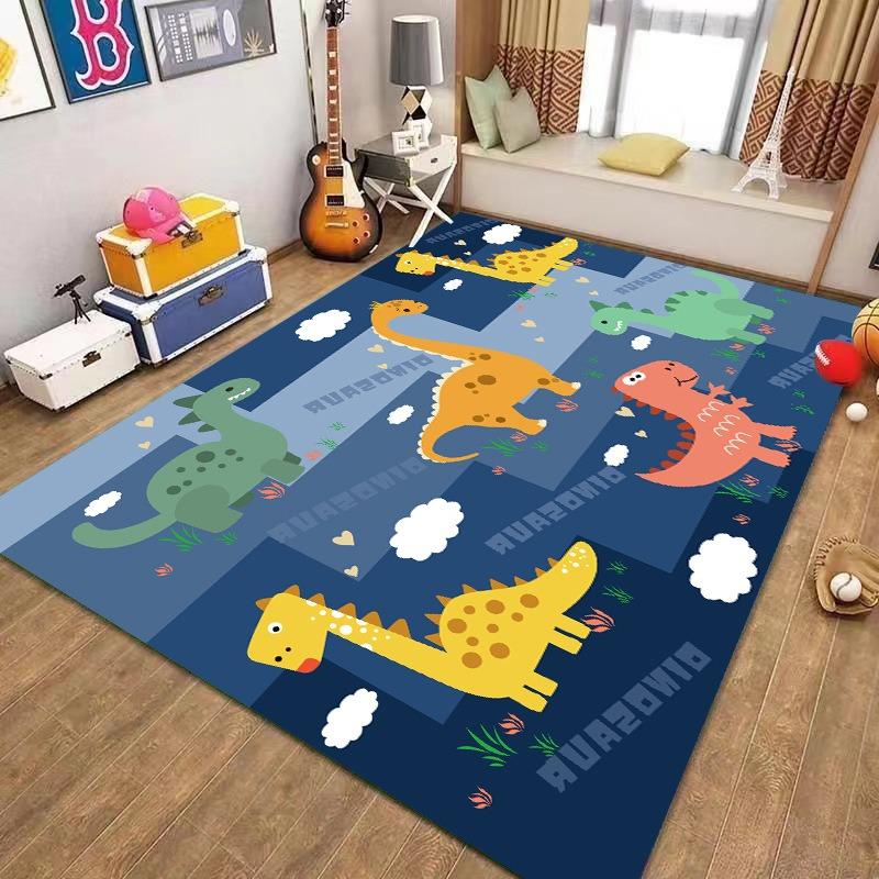 City Track Toy Pattern Carpet NonSlip Protective Mat For Kids' Room Suitable For Kids To Play And Frolic Toy Storage Mat