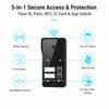 Hiwink HW-FV5206 2K IP Video Door Phone with Face Palm Recognition IC NFC Access Control IR Night Vision Doorbell