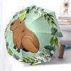 Capybara Themed Travel Umbrella-8 Ribs Automatic Opening and Closing, Portable Folding Design, Compact and Stylish Umbrella Suitable for Out