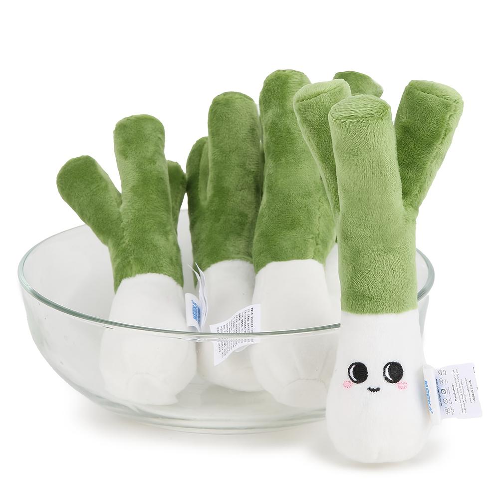 17CM Niedliches Plüschtier Grünes Gemüse Zwiebel Beruhigungsspielzeug Plüschpuppe Tolles Geschenk Für Jungen Mädchen
