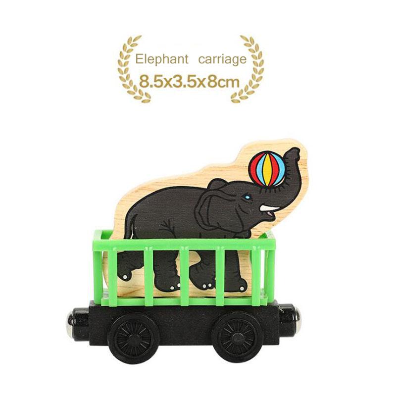 Wood Magnetic Train Plane Wooden Track Railway Helicopter Car Truck Accessories Toy For Kids Fit Wood Biro Tracks