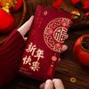 6pcs Art Paper 2026 Horse Year Red Envelope Hongbao Red Packet Chinese Style Gift Envelope  New Year