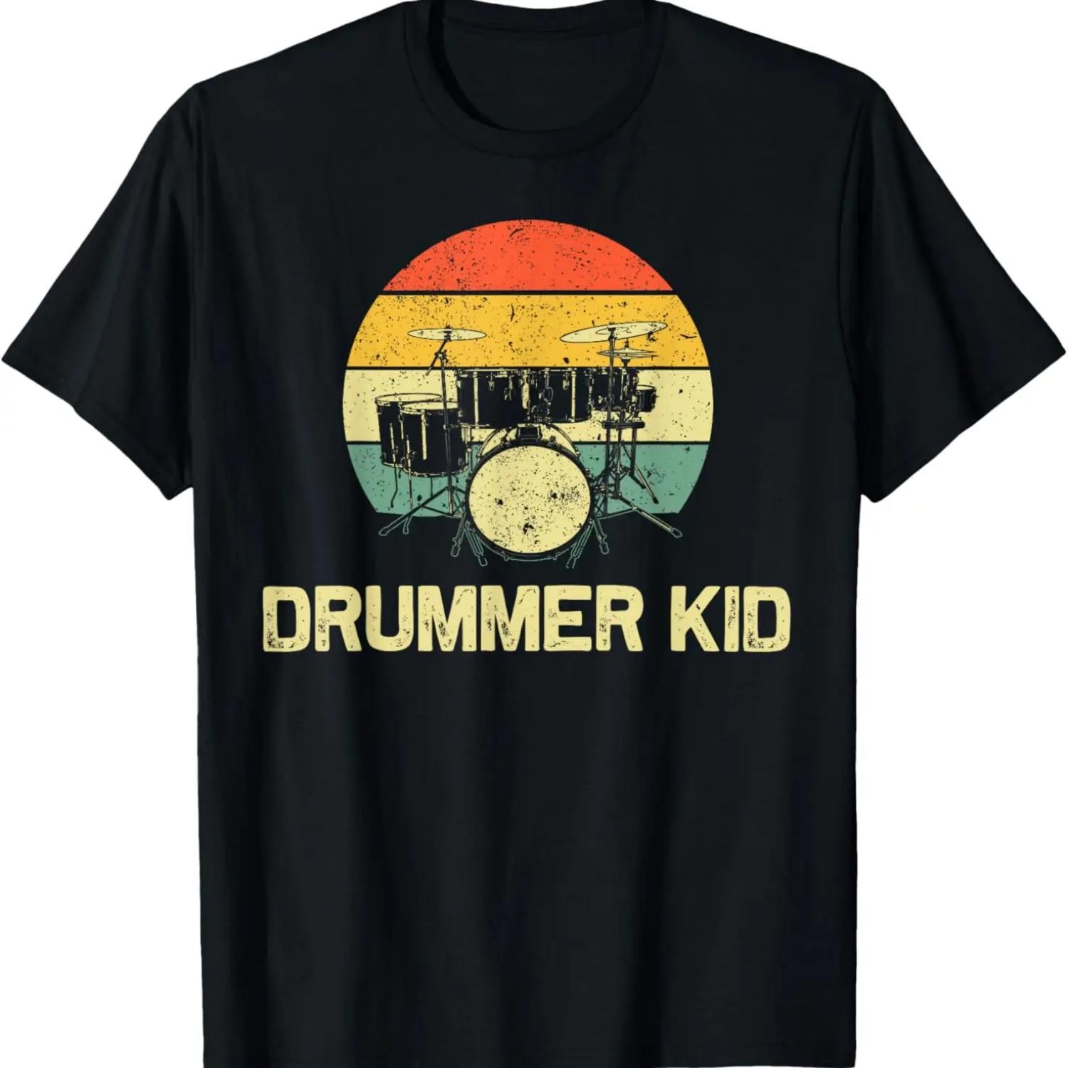 Keep Calm And Play Drums T-Shirt S чёрный