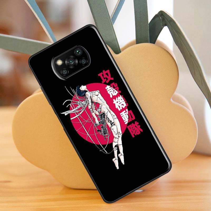 

Чехол «Призрак в доспехах» с аниме для Xiaomi Mi 11 Lite 9T 10T 11T Pro POCO X3 Pro X3 GT F1 F2 F3 M4 M3 Pro, чехол Mi 10Lite