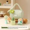 Practical Gift Set with Green Cosmetic Bag