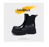 Women's 2024 Waterproof Martin Boots - Non-slip, Short Rubber Rain Boots for Spring/Summer Outdoor Wear