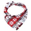 Santa Claus Pet Costume Accessories Printing Bibs Pet Bandana Collar Triangle Scarf Dog Cat