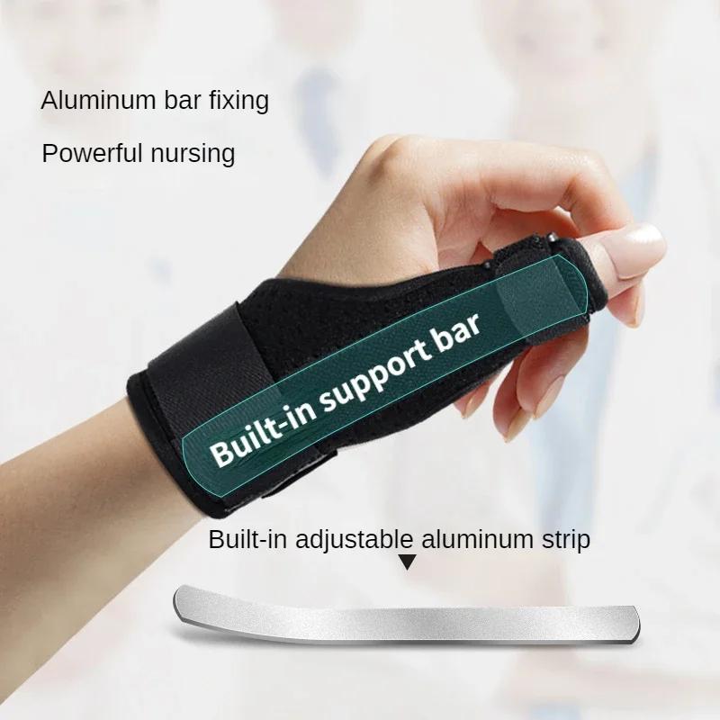 1 Stück Handgelenk Daumen Hände Unterstützung Verstellbarer Fingerhalter Schutzband Bandage Schutzhülle Schützt Finger