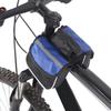 2PCS Hanging Bicycle Front Beam Bag 600D Oxford cloth Bike Frame Bag  Mountain Biking